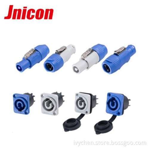 3 pole waterproof IP44 portable power plug and socket